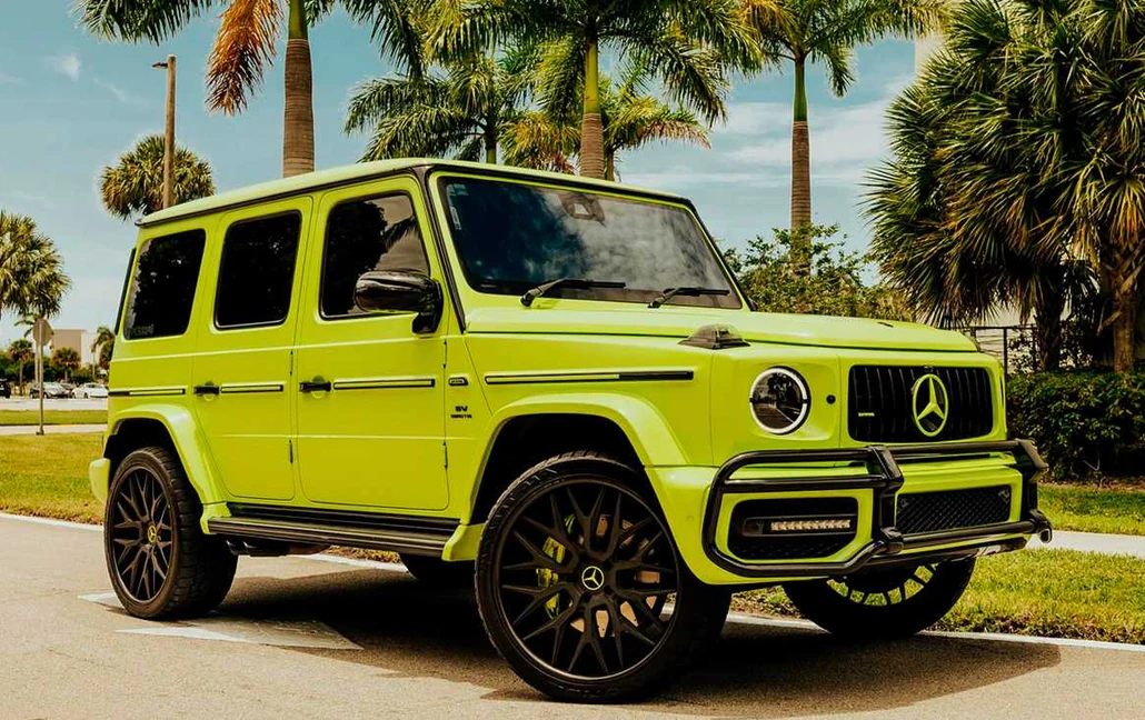 Mercedes-AMG G63 photographed for Pugachev Miami