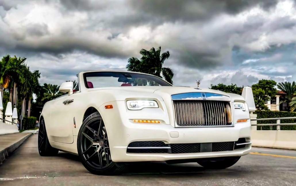 Rolls-Royce Dawn photographed for Pugachev Miami